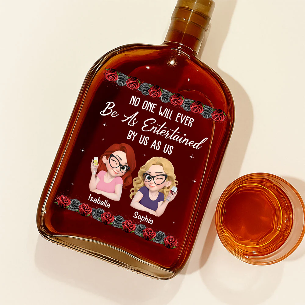 Not As Us - Personalized Custom Spirits Decanter - Image 2