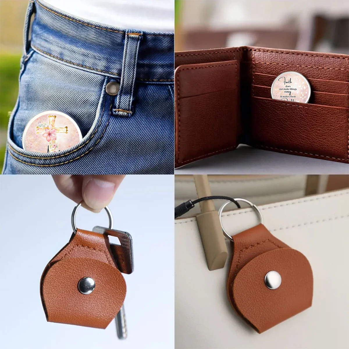 Not Easy But Possible - Personalized Custom Pocket Hug - Image 4
