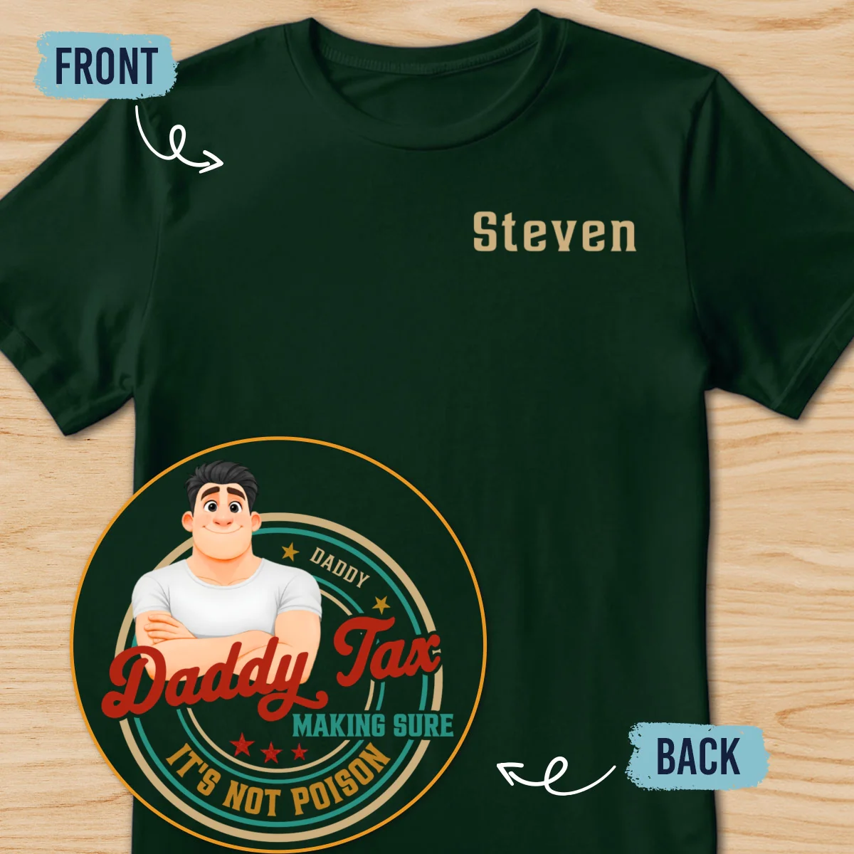 Not Poison - Personalized Custom Shirt - Image 12