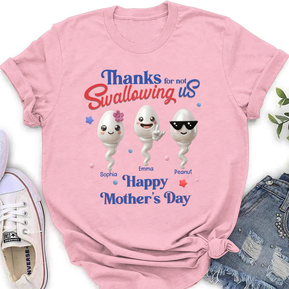 Not Swallowing Us Thank You - Personalized Custom Shirt - Image 6