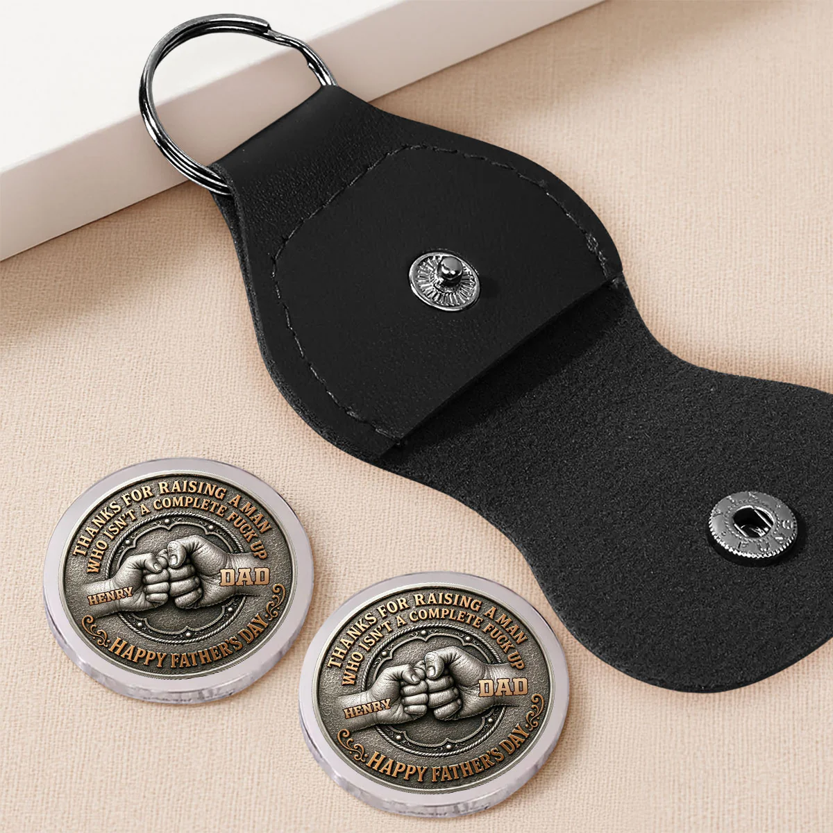 Not Yet A Mess Up - Personalized Custom 3D Effect Pocket Hug - Image 2