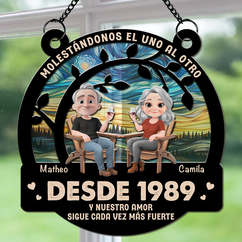 Nuestro Amor Sigue Firme - Atrapasoles Personalizado