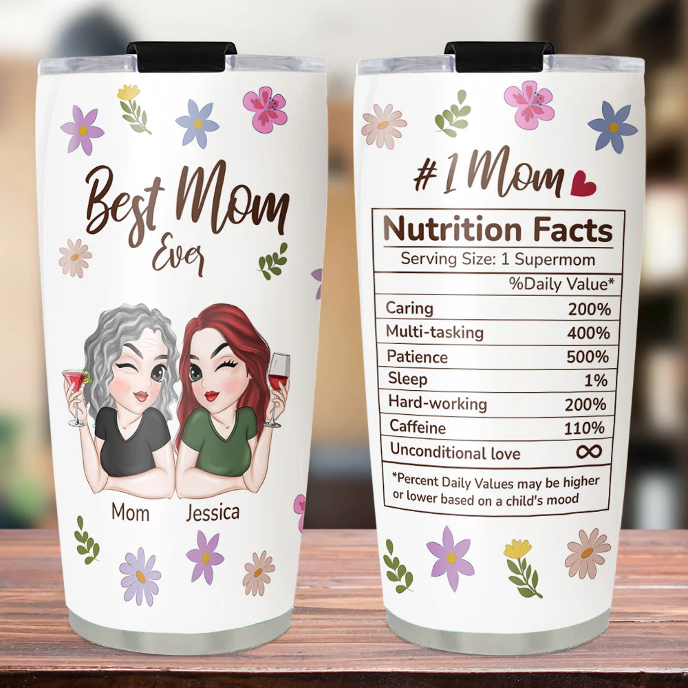 Nutrition Facts - Personalized Custom Tumbler - Image 2