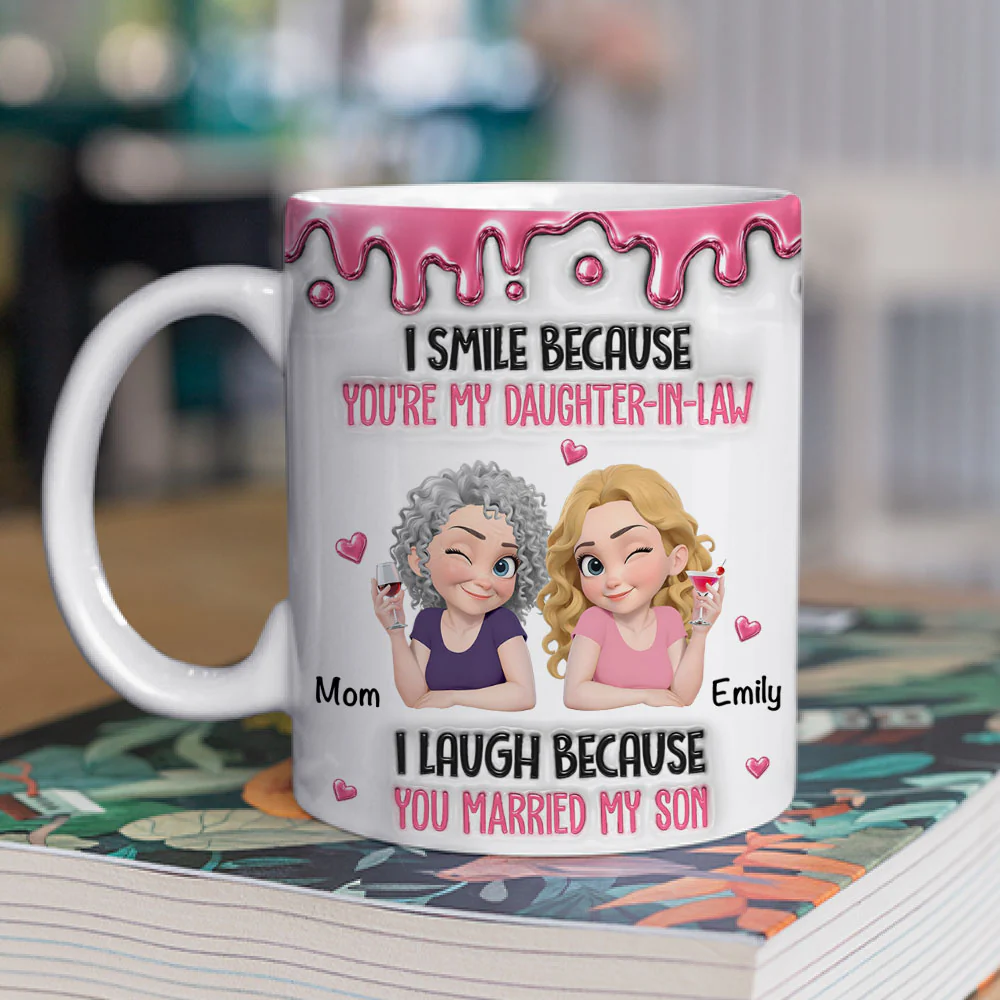 Officially Part Of Us - Personalized Custom 3D Inflated Effect Mug - Image 2