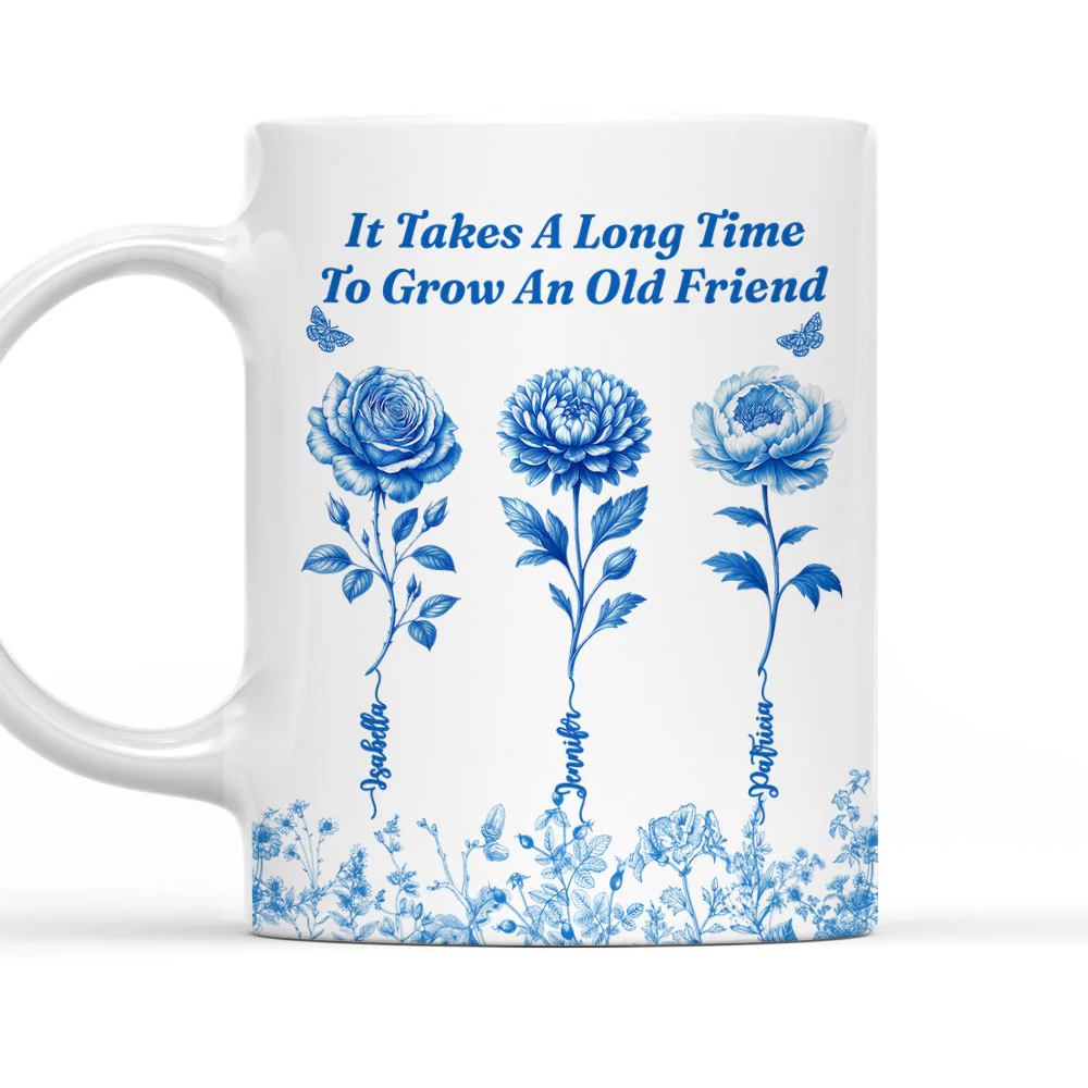 Old Friend - Personalized Custom Coffee Mug