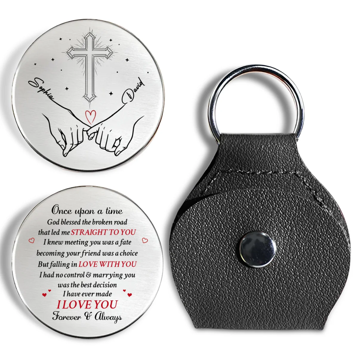 Once Upon A Time Version 2 - Personalized Custom Pocket Hug - Image 7