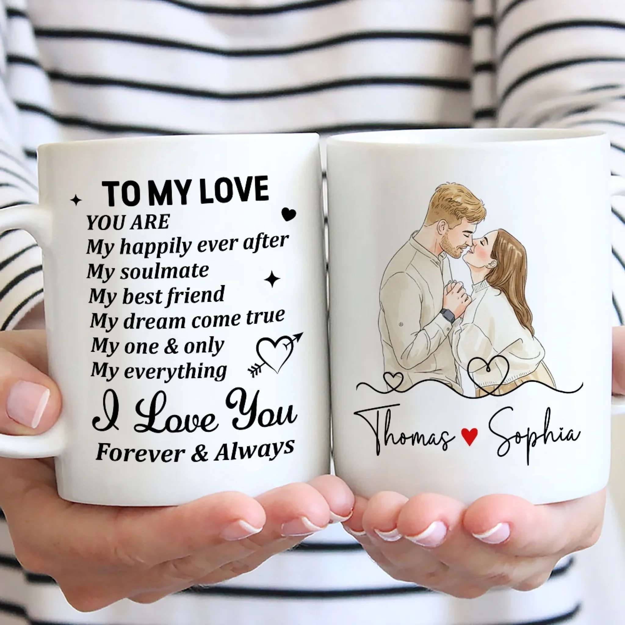 One And Only - Personalized Custom Coffee Mug - Image 4