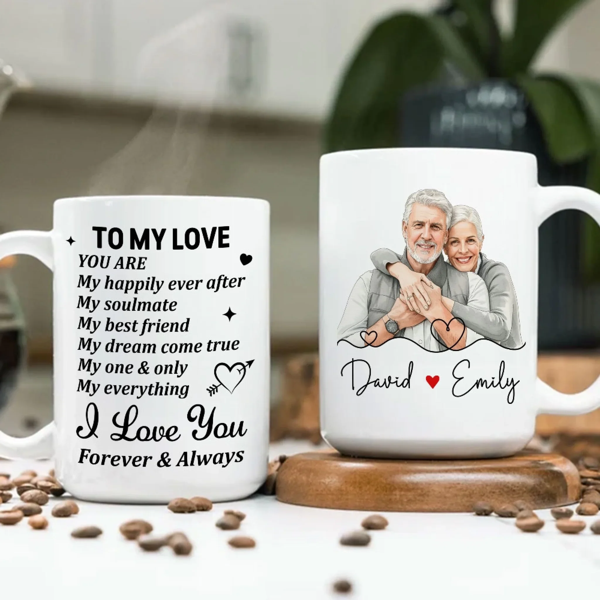 One And Only - Personalized Custom Coffee Mug - Image 5