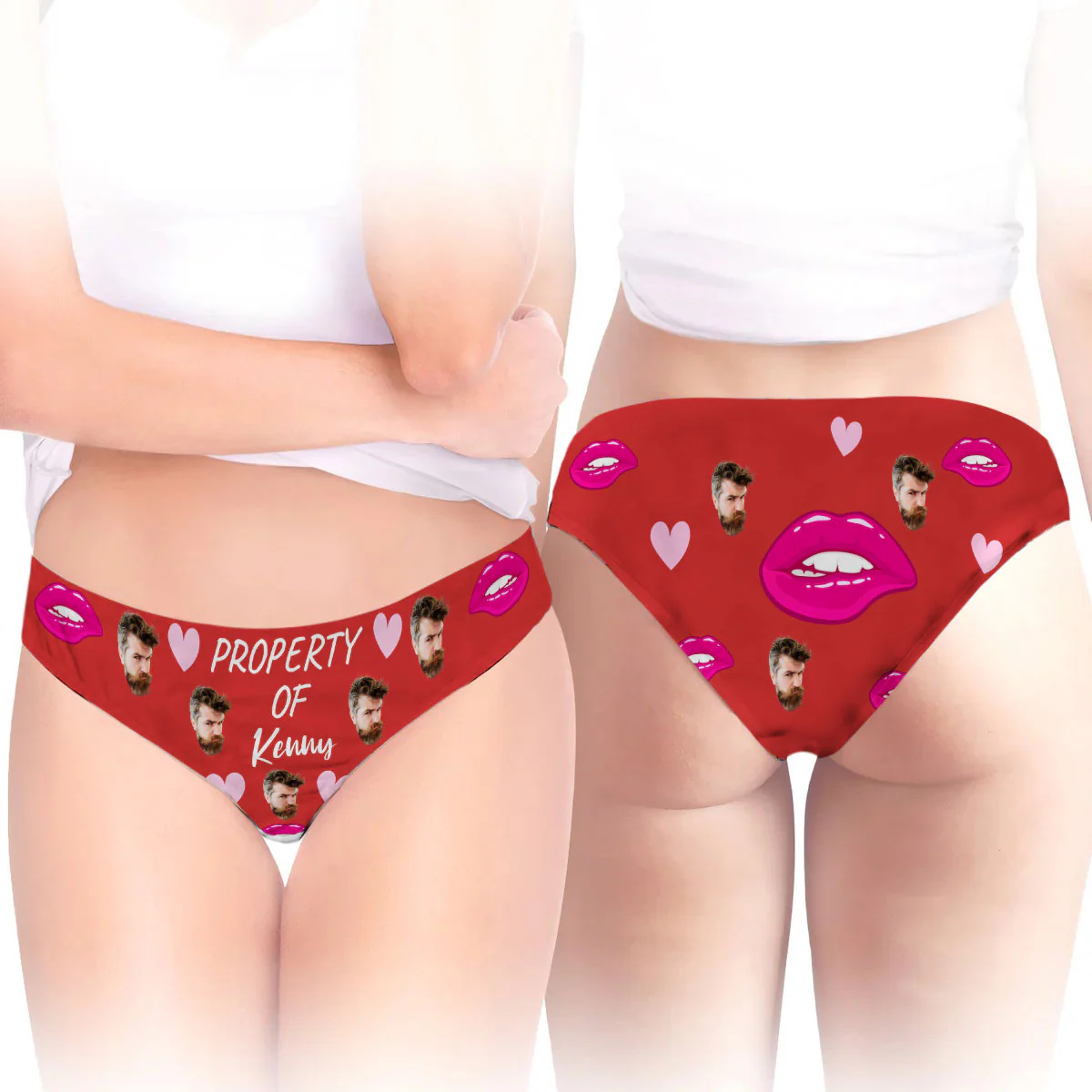 Only For You - Personalized Women Briefs - Image 4