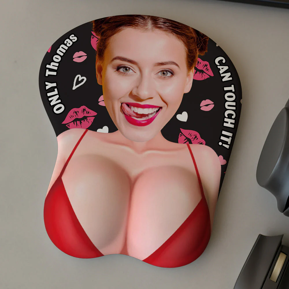 Only You Can Touch - Personalized Custom 3D Mouse Pad - Image 2