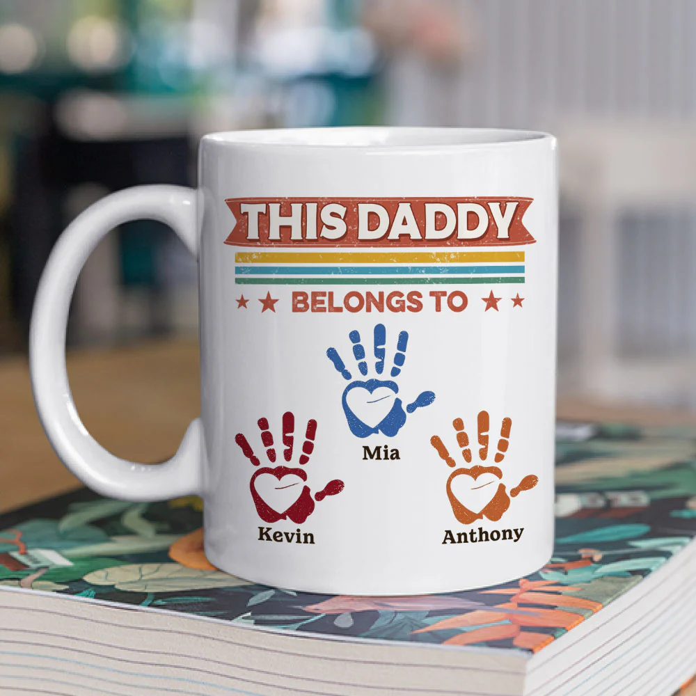 Our Daddy - Personalized Custom Coffee Mug - Image 2