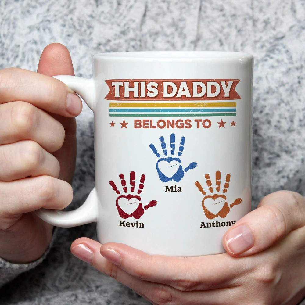 Our Daddy - Personalized Custom Coffee Mug - Image 3