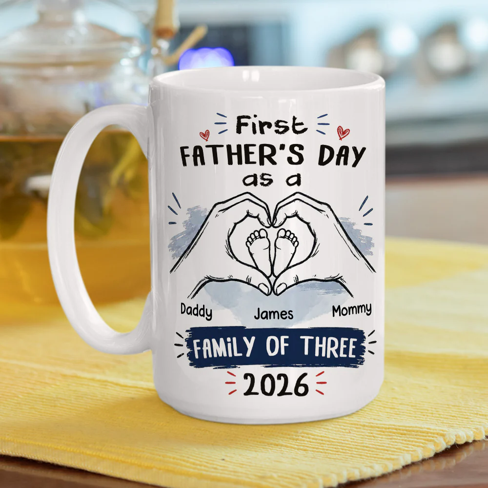 Our Family - Personalized Custom Coffee Mug - Image 4
