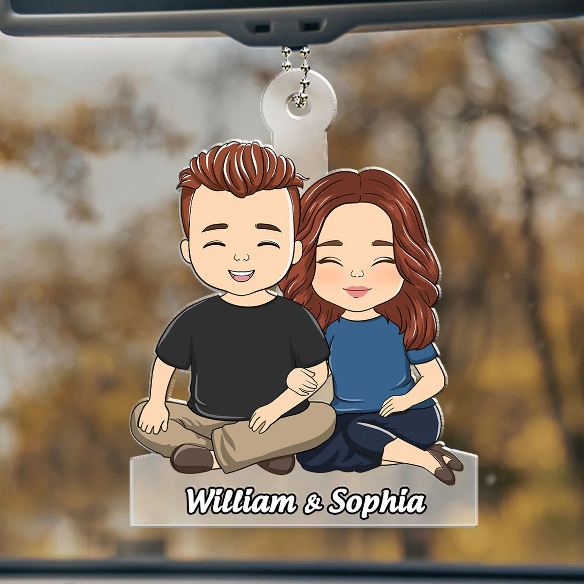 Our Favorite Road Trips - Personalized Custom Car Ornament - Image 2
