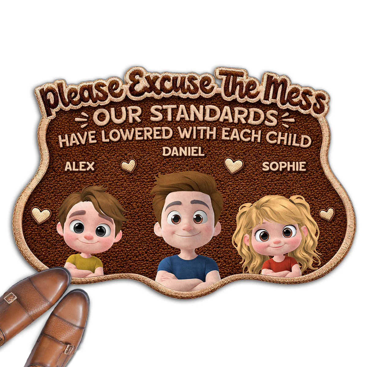 Our Kids - Personalized Custom Doormat
