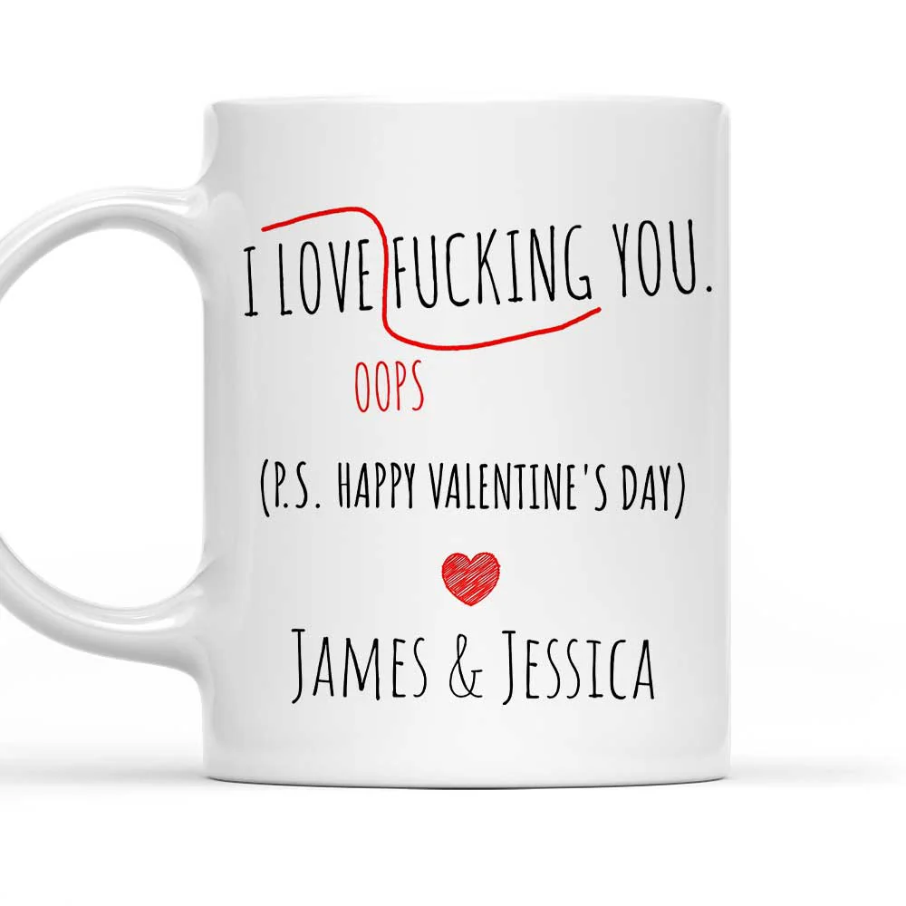 Our Love Is A Beautiful Symphony - Personalized Custom Coffee Mug
