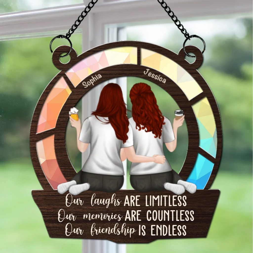 Our Memories Are Countless - Personalized Custom Suncatcher - Image 5
