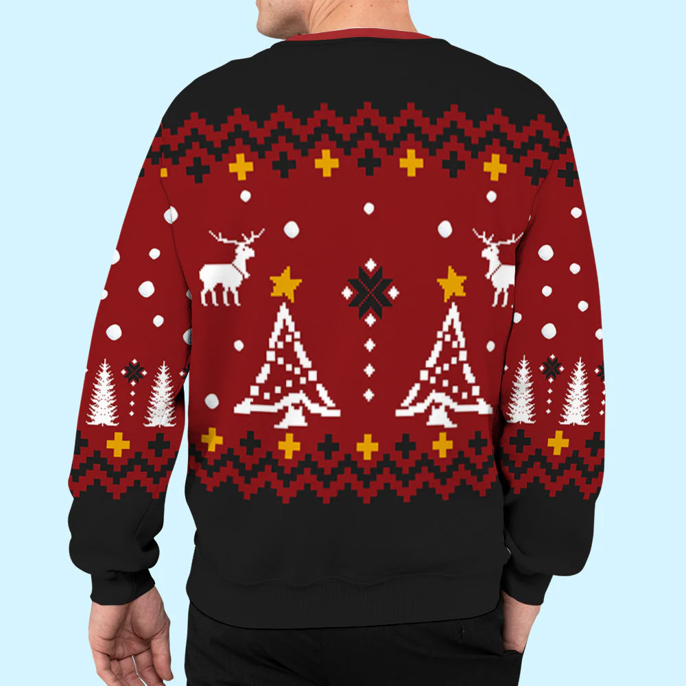 Our Story - Personalized Custom All-Over-Print Sweatshirt - Image 6