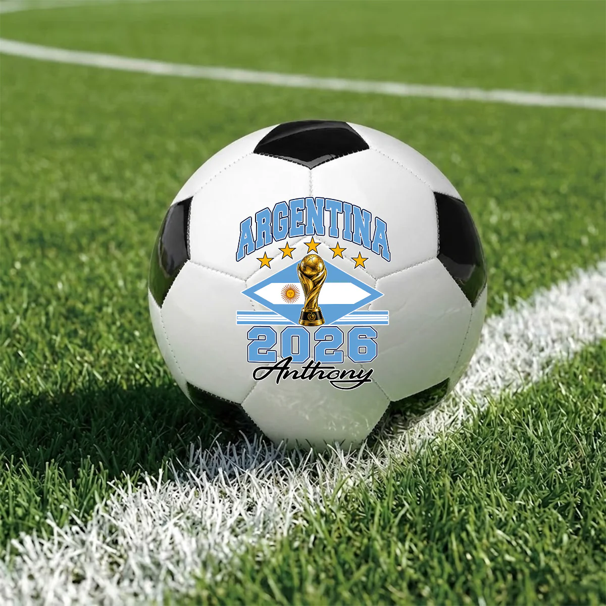 Our Trophy - Personalized Custom Soccer Ball - Image 3