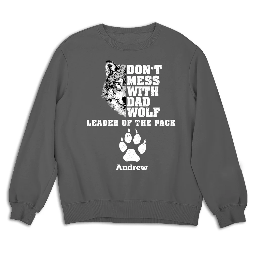 Papa Wolf - Personalized Custom Shirt - Image 14