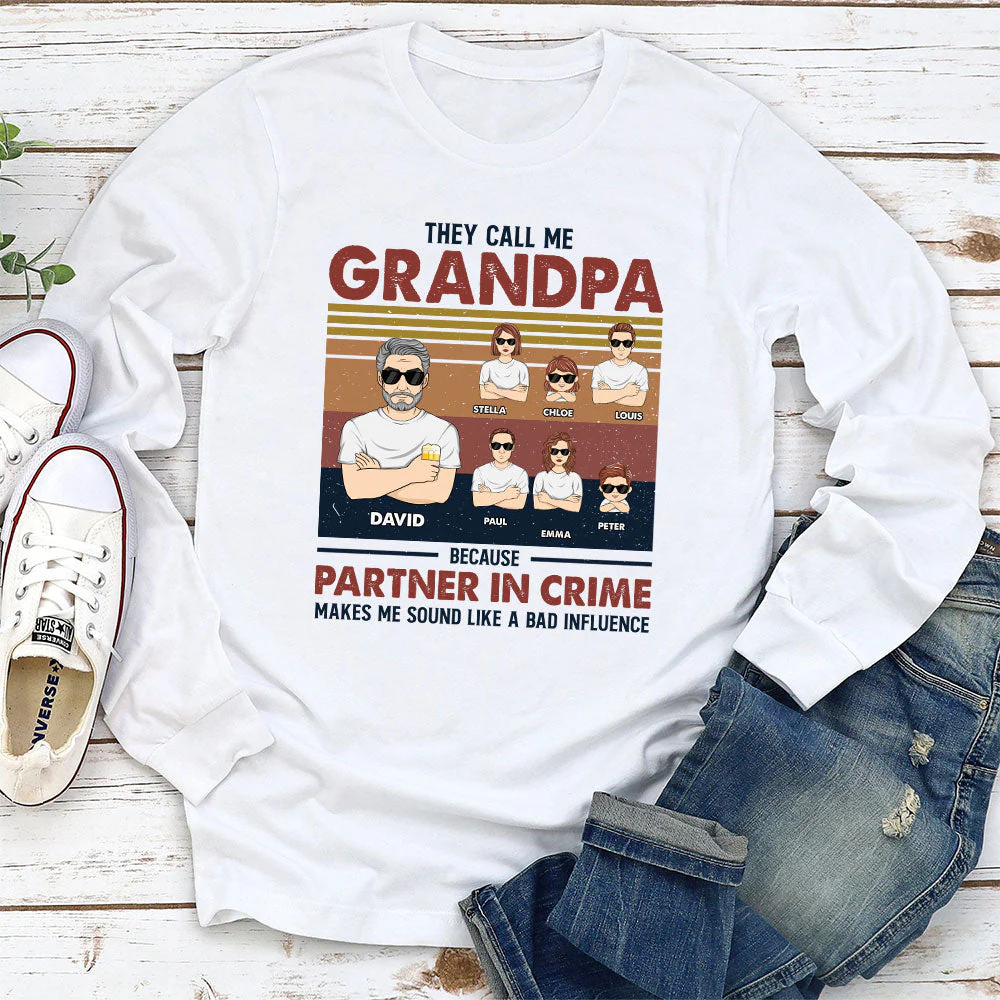 Partner In Crime - Personalized Custom Shirt - Image 5