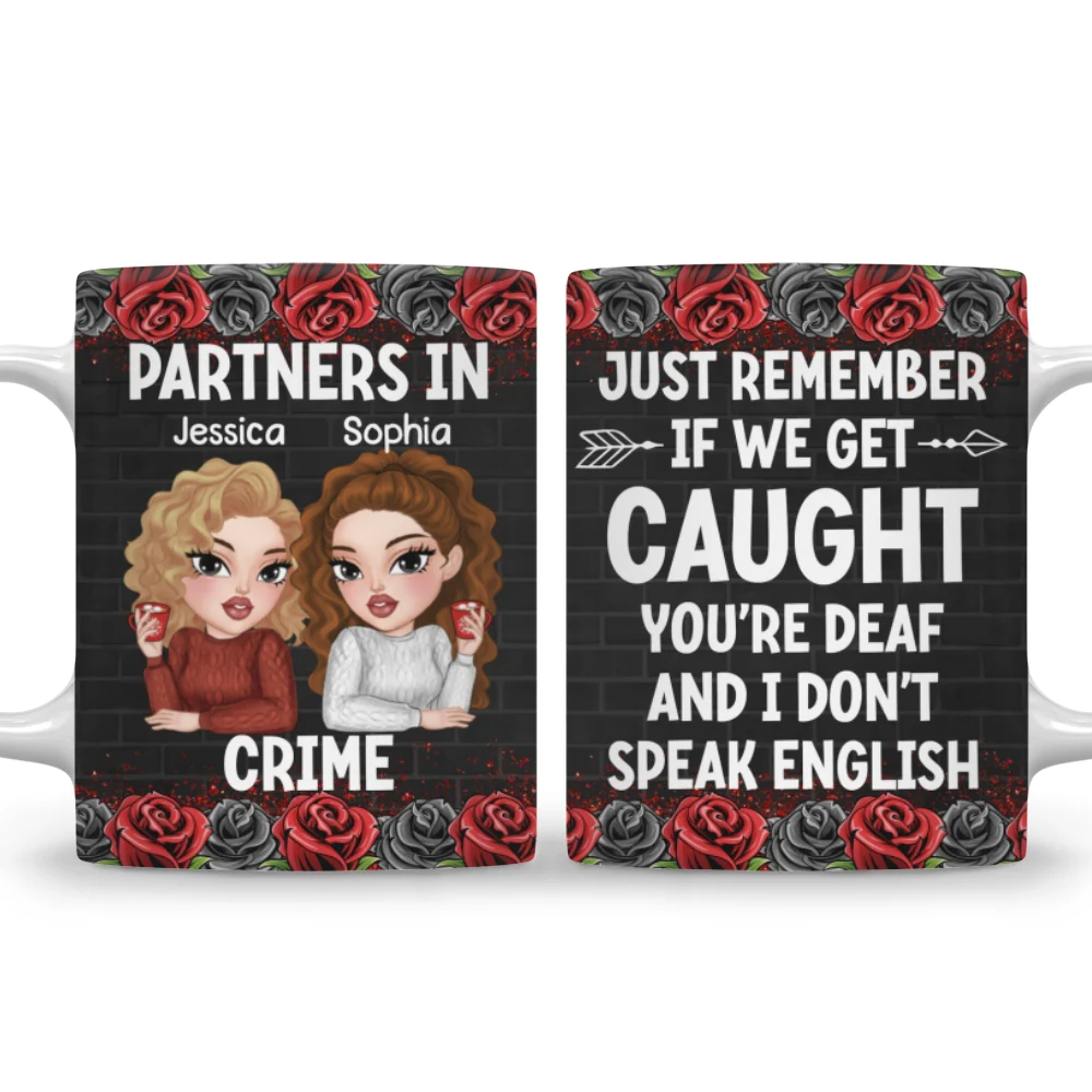 Partners In Crime - Personalized Custom Coffee Mug - Image 7
