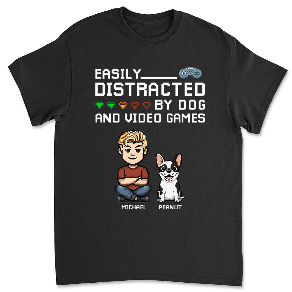 Pause Game Pet Dog - Personalized Custom Shirt