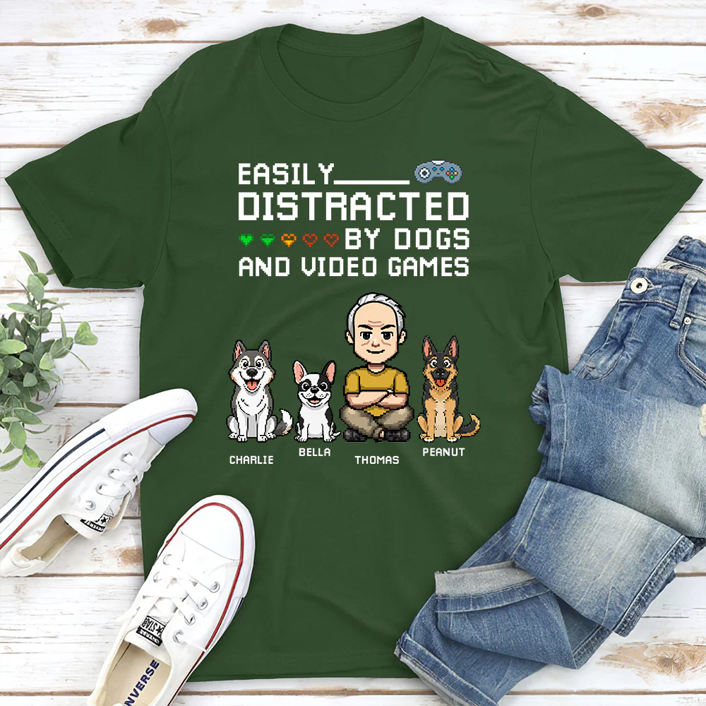 Pause Game Pet Dog - Personalized Custom Shirt - Image 3
