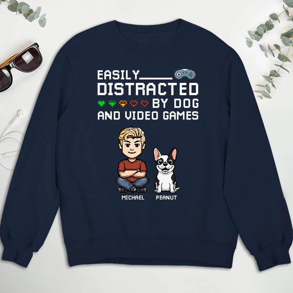 Pause Game Pet Dog - Personalized Custom Shirt - Image 4