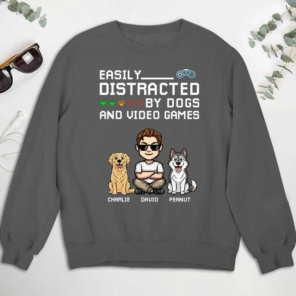 Pause Game Pet Dog - Personalized Custom Shirt - Image 5