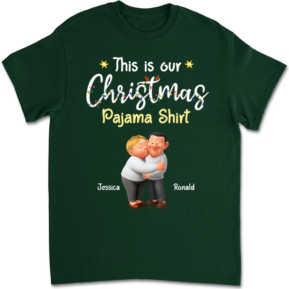 Pawjama Shirt Ver Couple Cartoon - Personalized Custom Shirt - Image 10