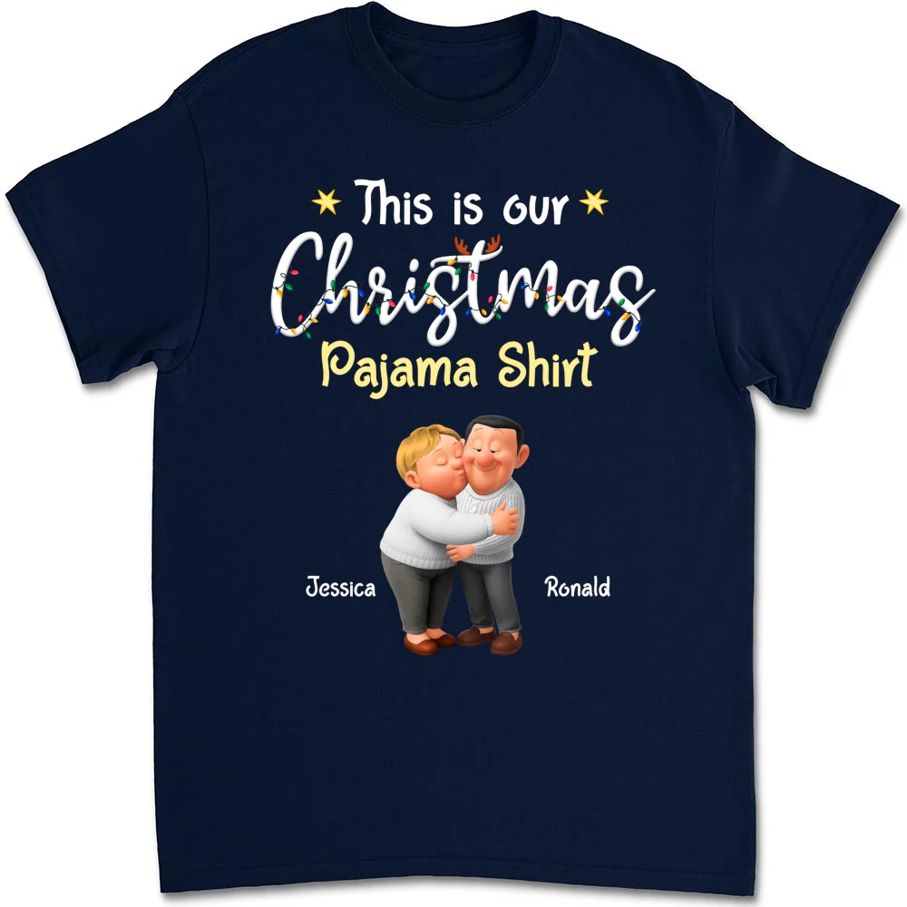 Pawjama Shirt Ver Couple Cartoon - Personalized Custom Shirt - Image 11