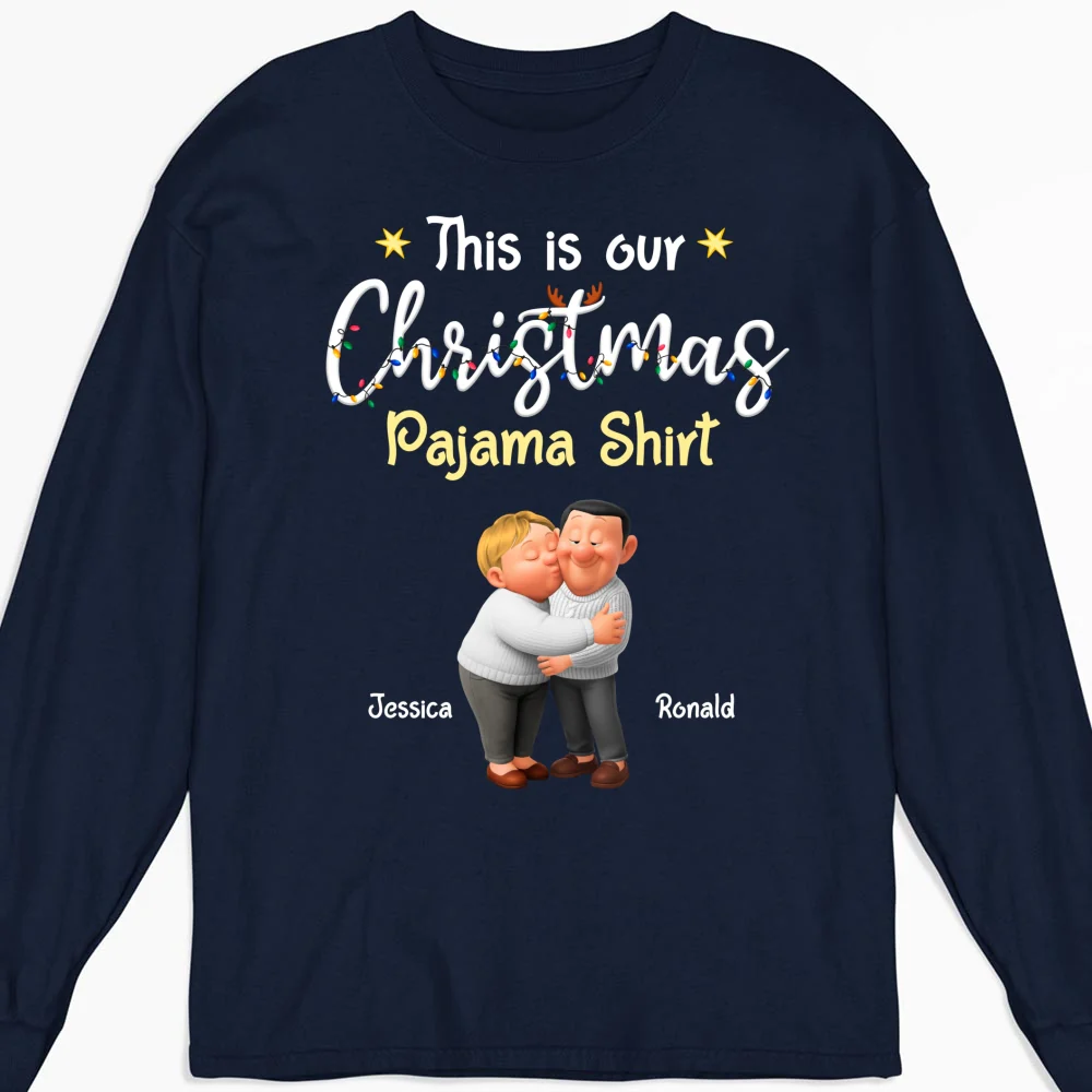 Pawjama Shirt Ver Couple Cartoon - Personalized Custom Shirt - Image 14