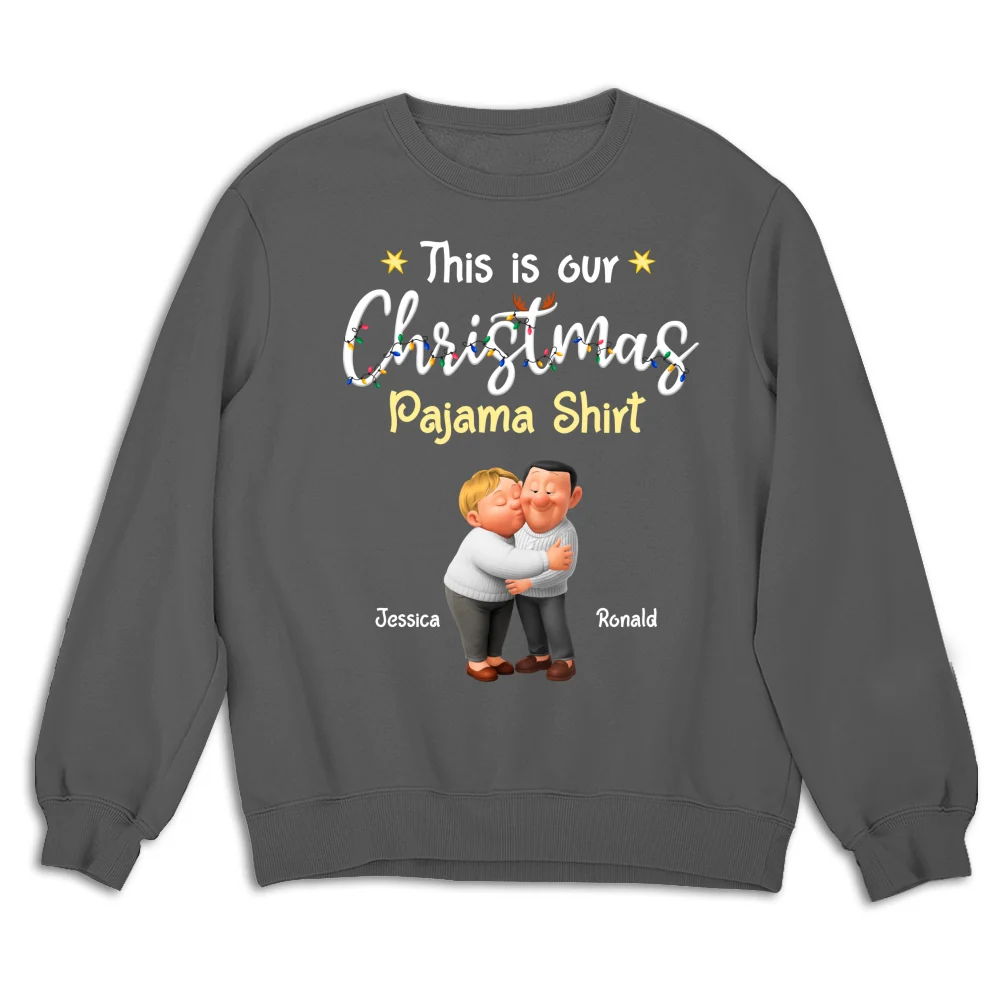 Pawjama Shirt Ver Couple Cartoon - Personalized Custom Shirt - Image 16