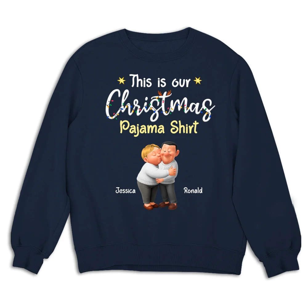 Pawjama Shirt Ver Couple Cartoon - Personalized Custom Shirt - Image 17