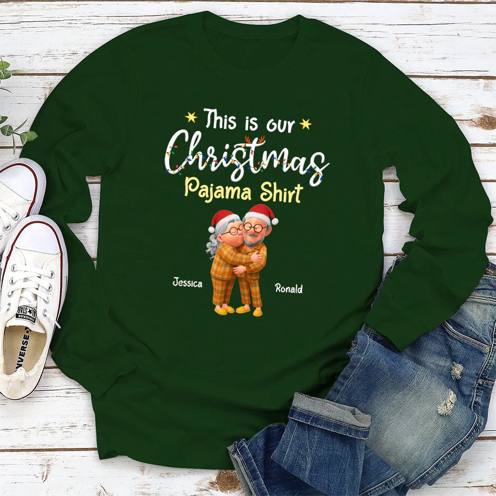 Pawjama Shirt Ver Couple Cartoon - Personalized Custom Shirt - Image 6