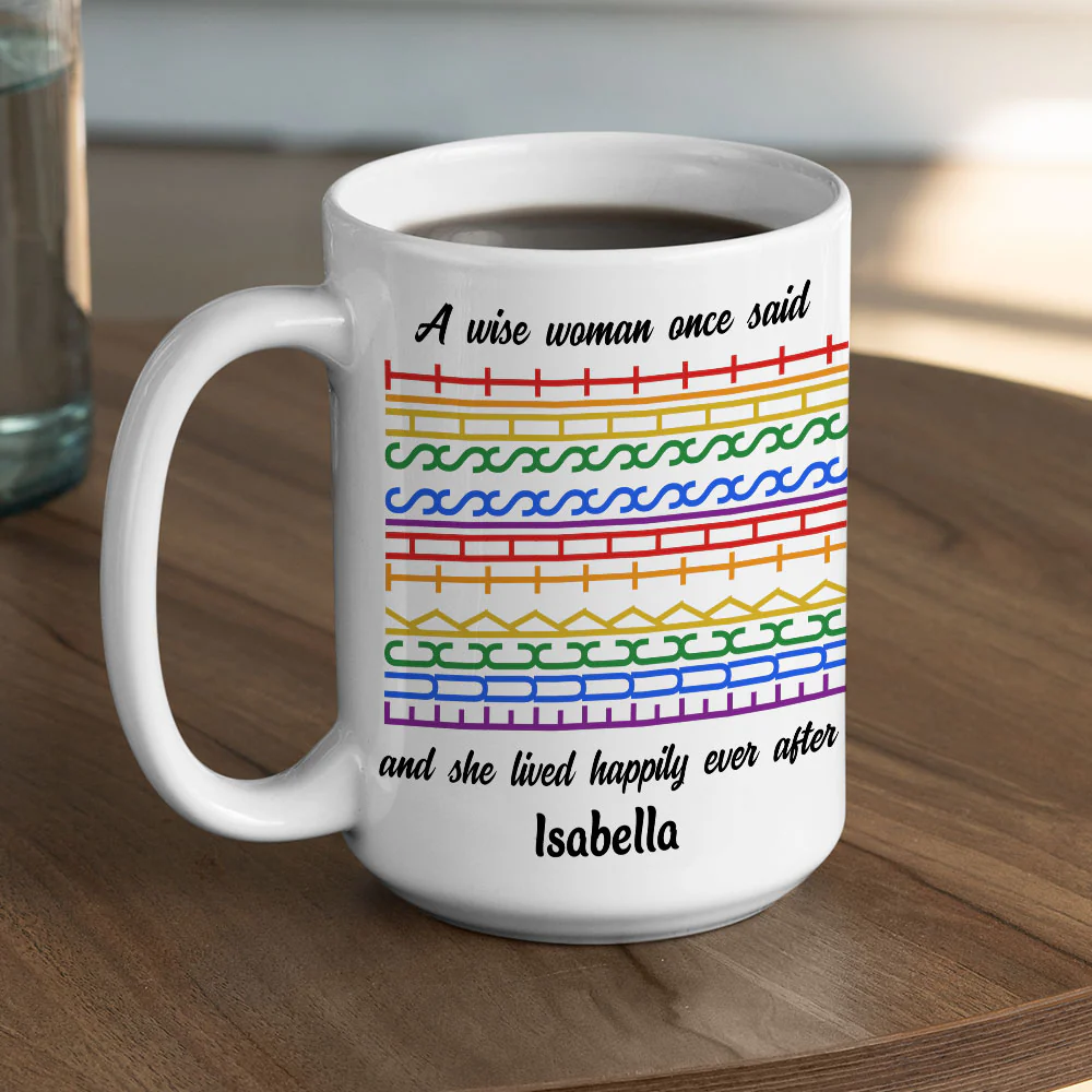 Peace Out Crap Stays Behind - Personalized Custom Coffee Mug - Image 3