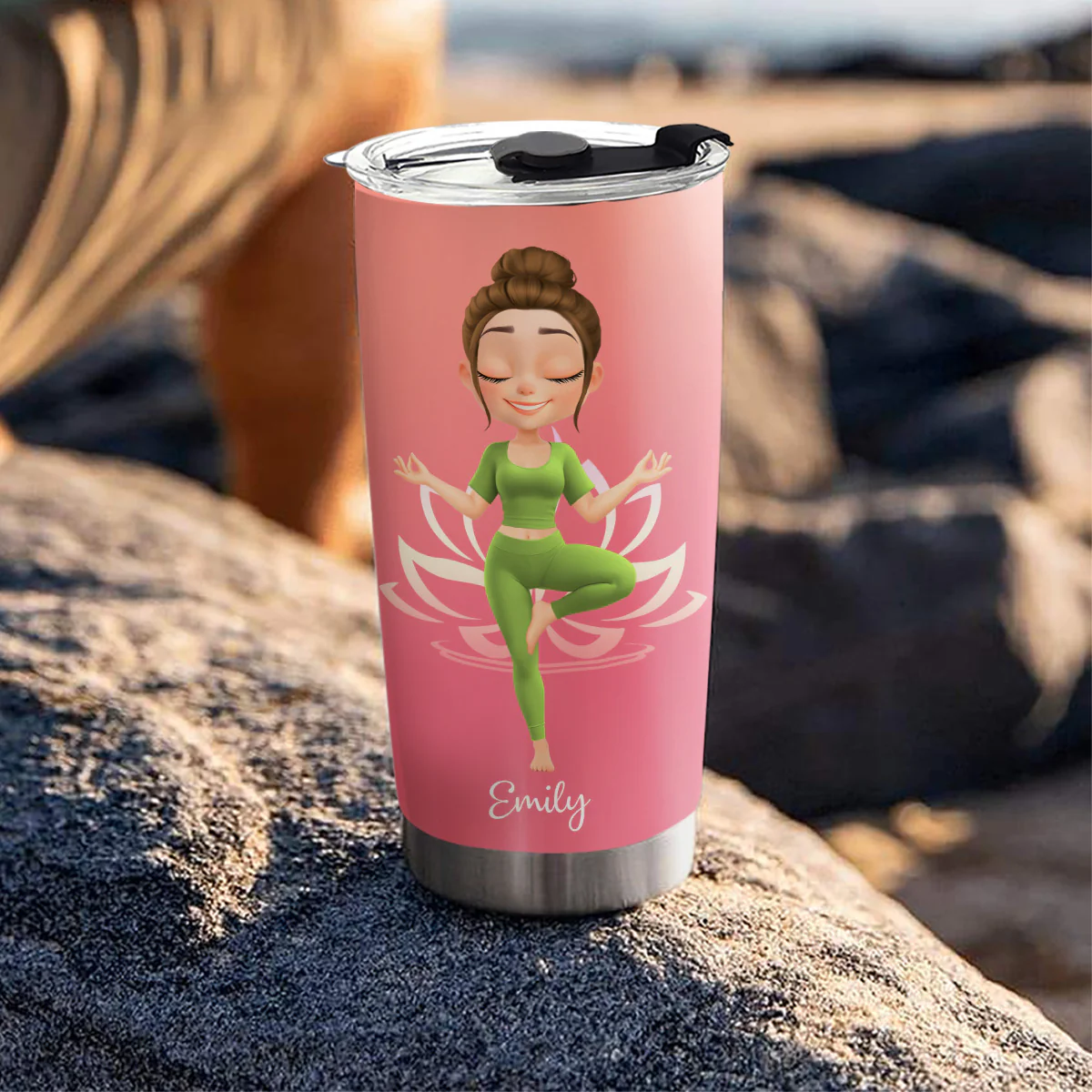 Peaceful Mind - Personalized Custom Tumbler - Image 5