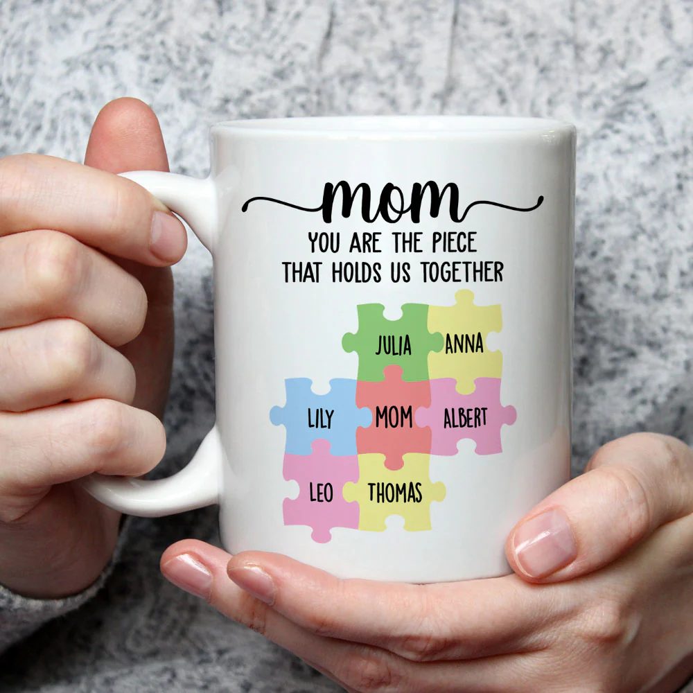 Piece That Hold Us Together - Personalized Custom Coffee Mug - Image 3