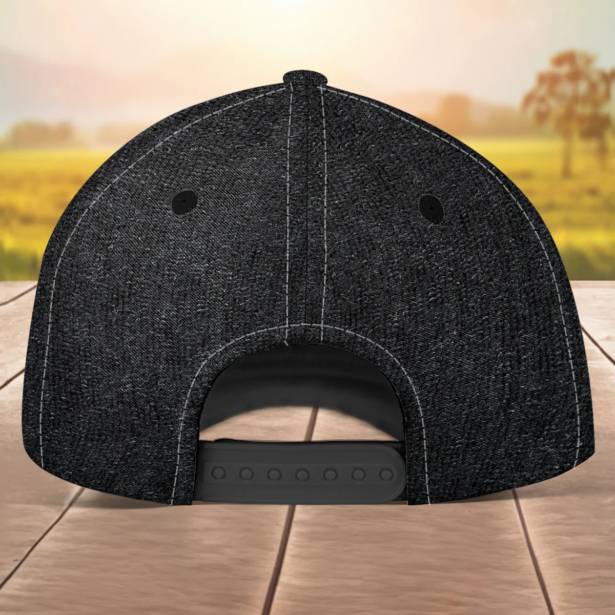 Promoted To Papa - Personalized Custom Classic Cap - Image 4
