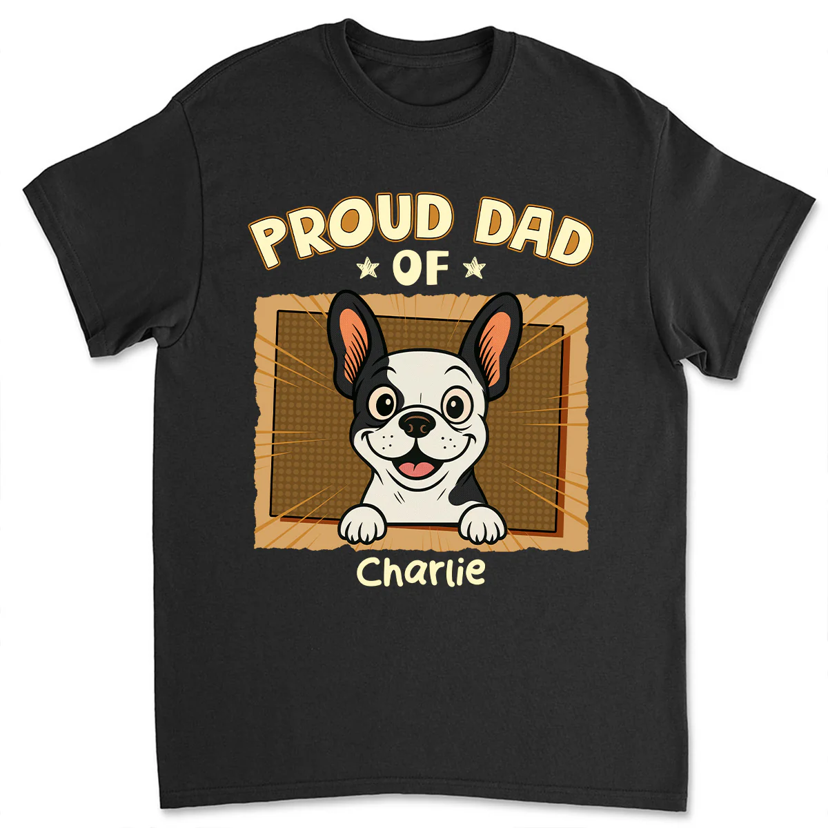 Proud Dad For Sure - Personalized Custom Shirt