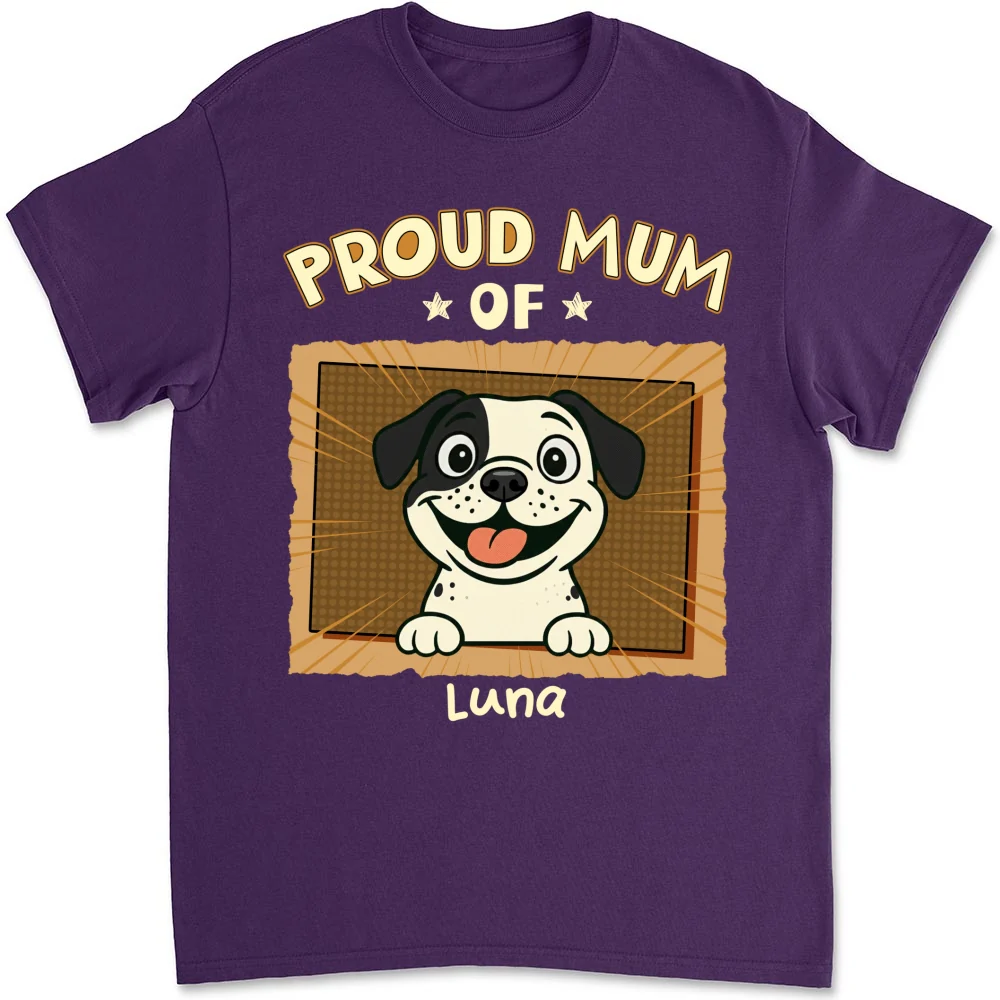 Proud Dad For Sure - Personalized Custom Shirt - Image 10