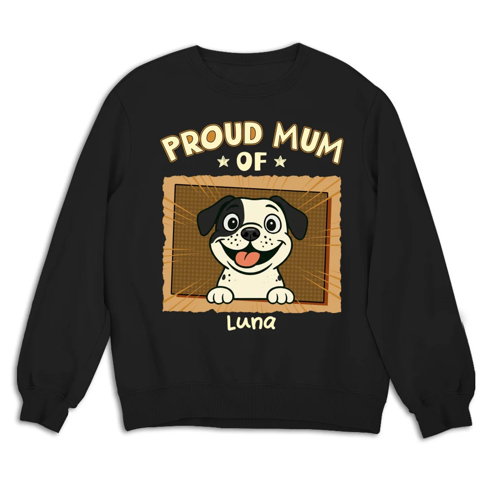 Proud Dad For Sure - Personalized Custom Shirt - Image 11