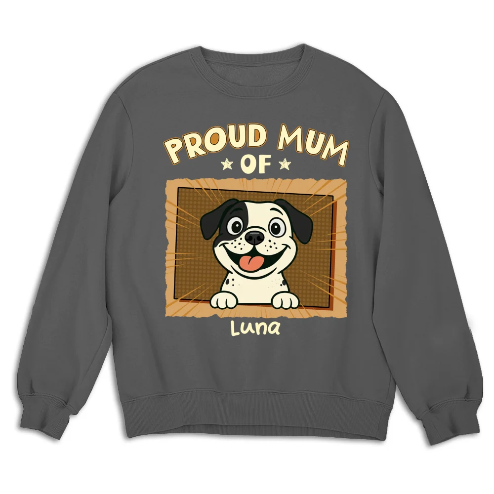 Proud Dad For Sure - Personalized Custom Shirt - Image 12