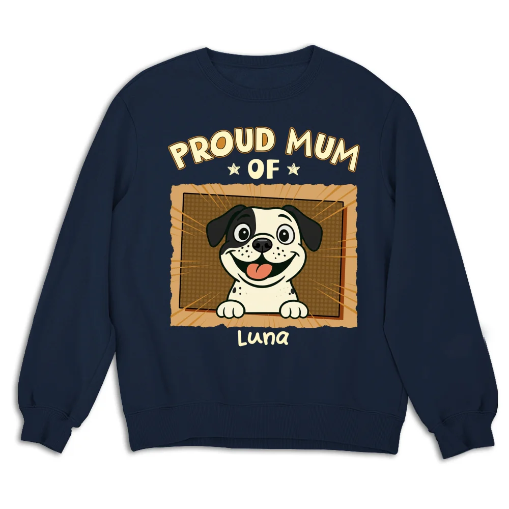 Proud Dad For Sure - Personalized Custom Shirt - Image 13