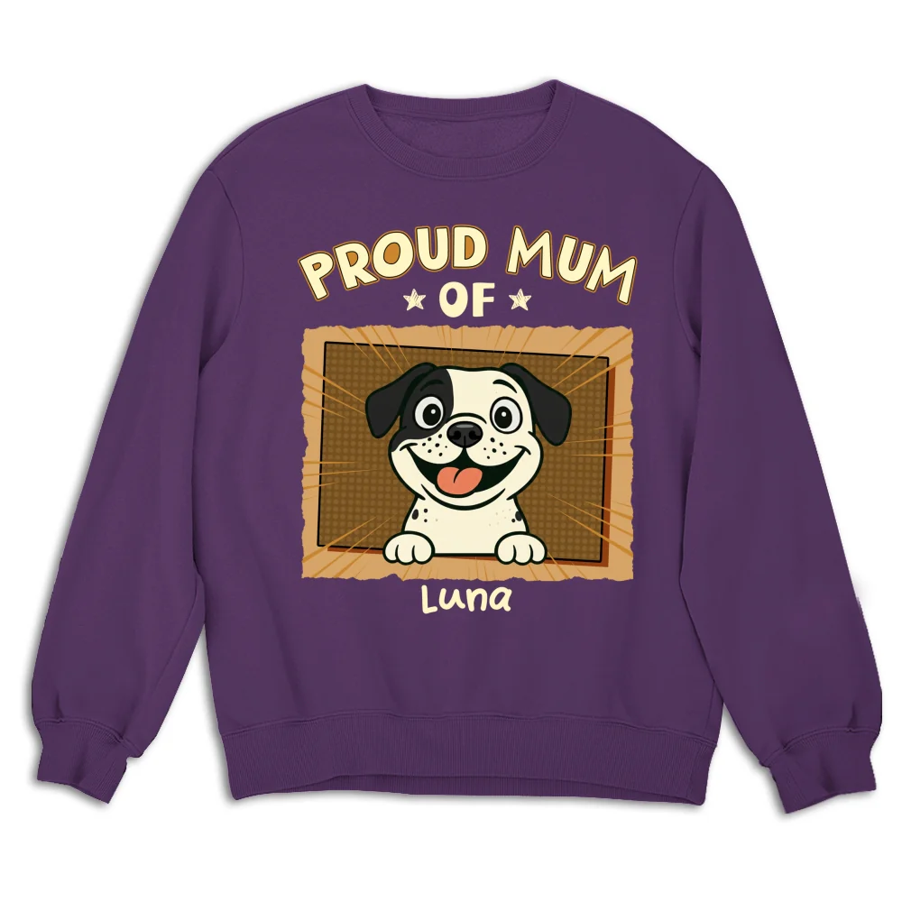 Proud Dad For Sure - Personalized Custom Shirt - Image 14