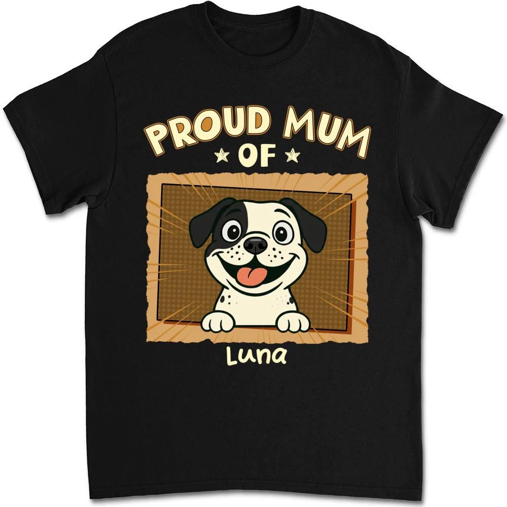 Proud Dad For Sure - Personalized Custom Shirt - Image 6