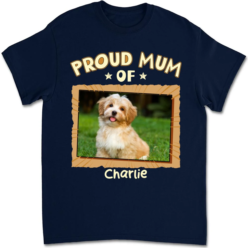 Proud Dad For Sure Photo - Personalized Custom Shirt - Image 7