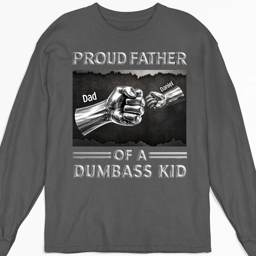 Proud Daddy - Personalized Custom Shirt - Image 11