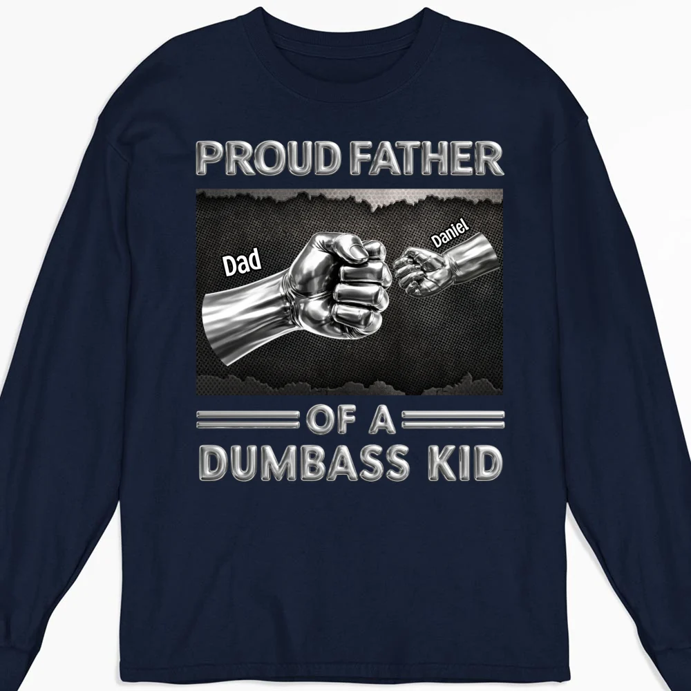 Proud Daddy - Personalized Custom Shirt - Image 12